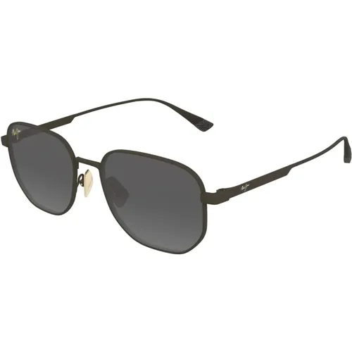 Lewalani AF Gs632-15 Matte Military Sunglasses - Maui Jim - Modalova