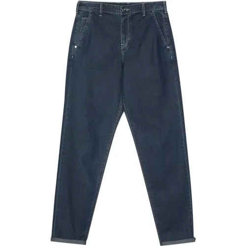 Gerades Jeans , Damen, Größe: W26 - Emporio Armani - Modalova