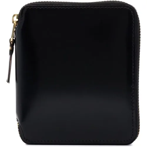 Zip-Around Leather Wallet , female, Sizes: ONE SIZE - Comme des Garçons - Modalova