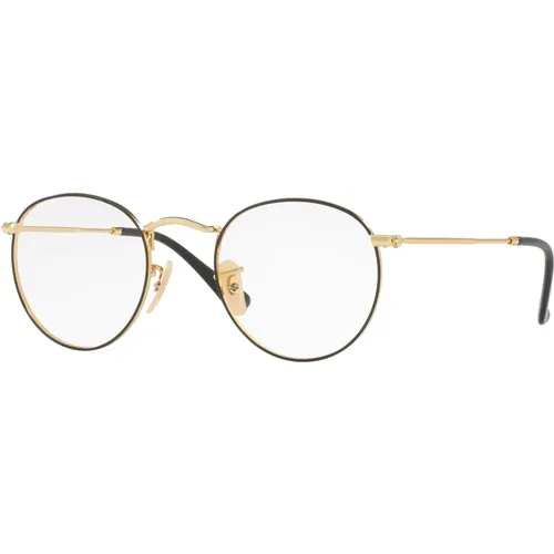 Stilvolles Round Metal Brillengestell , unisex, Größe: 50 MM - Ray-Ban - Modalova