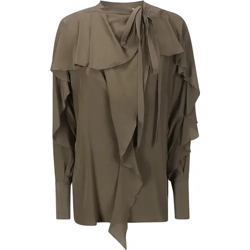 Romantic Blouse - Top Style , female, Sizes: S - Victoria Beckham - Modalova