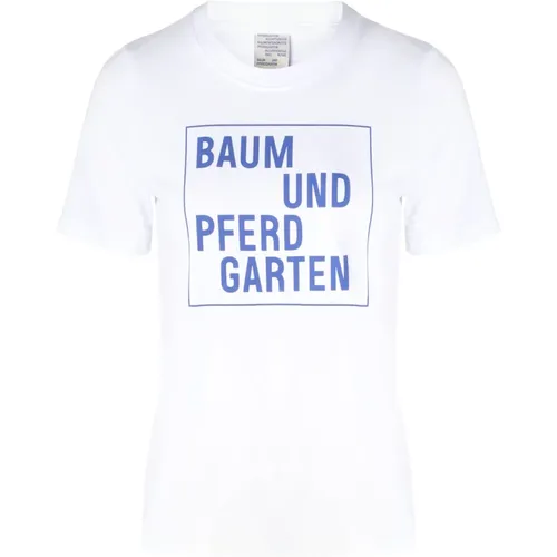 Marine Logo Bright Kissenbezug , Damen, Größe: L - BAUM UND PFERDGARTEN - Modalova