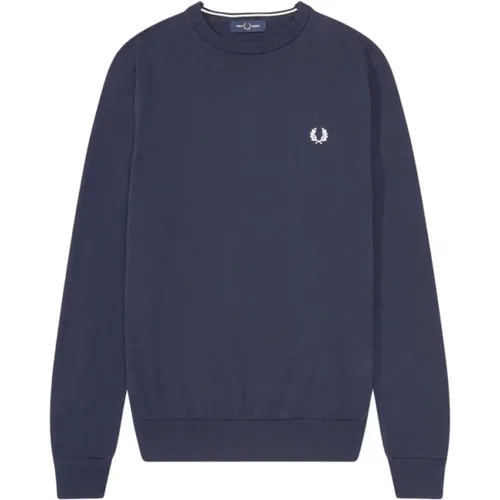 Classic Crew Neck Jumper , male, Sizes: L, XL, S, 2XL, M - Fred Perry - Modalova