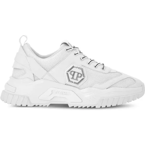 Logo-Plaque Sneakers , male, Sizes: 6 UK - Philipp Plein - Modalova