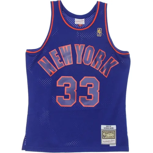 NBA Swingman Jersey Patrick Ewing , male, Sizes: S - Mitchell & Ness - Modalova