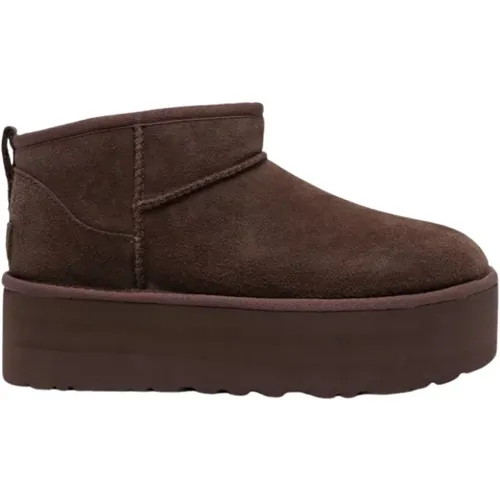 Classic Ultra Mini Platform Boots , female, Sizes: 5 UK, 7 UK, 8 UK, 3 UK, 6 UK, 4 UK - Ugg - Modalova