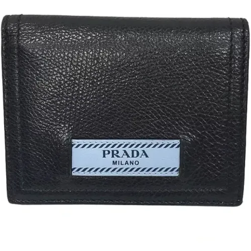 Pre-owned Leather wallets , male, Sizes: ONE SIZE - Prada Vintage - Modalova