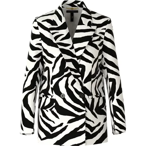 Zebra Print Blazer , Damen, Größe: S - Marc Cain - Modalova