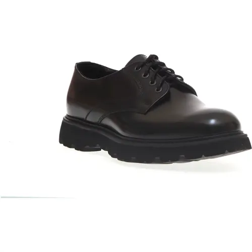 Laced Nero Shoes - Unisex Style , male, Sizes: 8 1/2 UK, 6 UK, 5 UK, 10 UK - Doucal's - Modalova