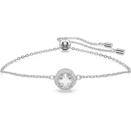 Constella White Crystal Bracelet , female, Sizes: ONE SIZE - Swarovski - Modalova