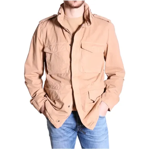 Minifield Cot Deserto Jacket , male, Sizes: M - Aspesi - Modalova