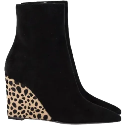 Pre-owned Suede boots , female, Sizes: 3 UK - Giuseppe Zanotti Pre-owned - Modalova