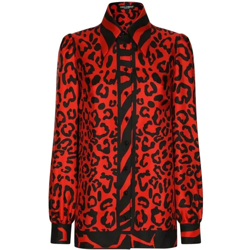 Leopardenhemd Dolce & Gabbana - Dolce & Gabbana - Modalova