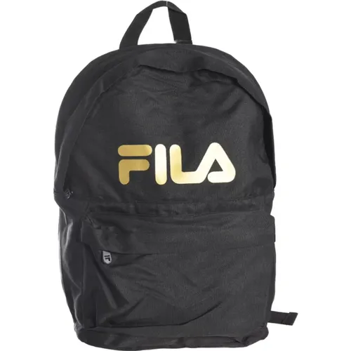 Rucksack mit bedrucktem Logo aus Canvas - Fila - Modalova