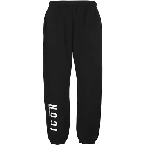 Sweatpants mit bedrucktem Logo , Damen, Größe: M - Dsquared2 - Modalova