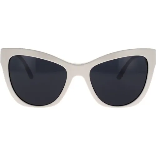 Stylish Cat-Eye Sunglasses , unisex, Sizes: 56 MM - Versace - Modalova