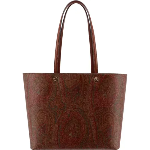 Shoulder Bag with Leather Handles , female, Sizes: ONE SIZE - ETRO - Modalova