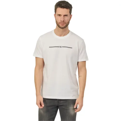 Men's 3D Logo T-shirt , male, Sizes: M, 2XL, L, XL - Harmont & Blaine - Modalova