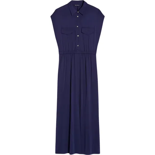 Jersey Pique Dress , female, Sizes: M, L - Pennyblack - Modalova