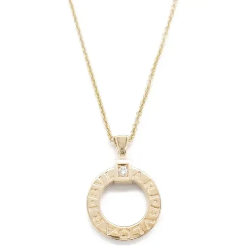 Pre-owned Metal necklaces , female, Sizes: ONE SIZE - Bvlgari Vintage - Modalova