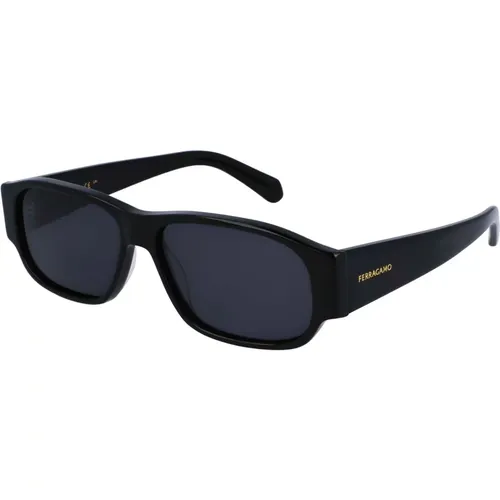 Grey Sunglasses Sf1109S , male, Sizes: 57 MM - Salvatore Ferragamo - Modalova