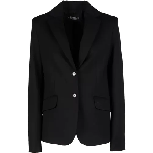 Punto Jacket , female, Sizes: XS, M - Karl Lagerfeld - Modalova