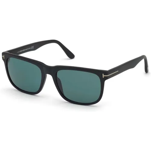 Matte /Green Sunglasses , male, Sizes: 56 MM - Tom Ford - Modalova