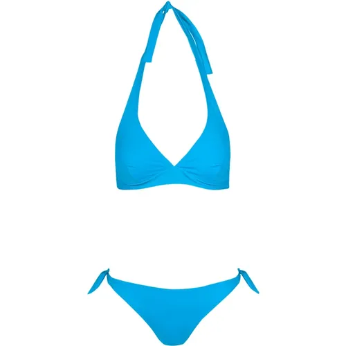 Triangle Bikini High Waist Badeanzug , Damen, Größe: S - Douuod Woman - Modalova