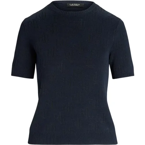 Jamyzah Pullover MIT Kurzen Ärmeln , Damen, Größe: L - Ralph Lauren - Modalova