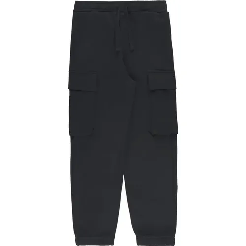 Jungen Schwarze Baumwoll-Cargohose - Diesel - Modalova