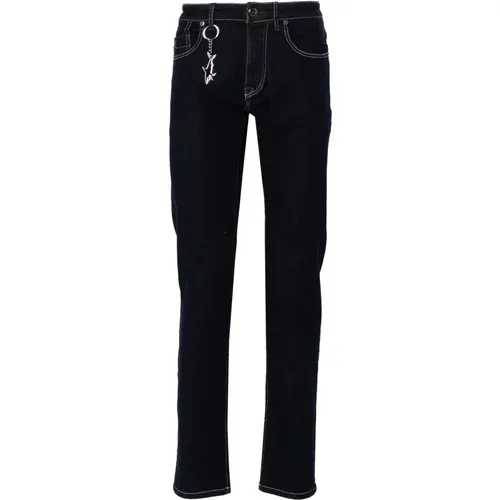 Straight Jeans with Zipped Pockets , male, Sizes: L, S, XL - PAUL & SHARK - Modalova