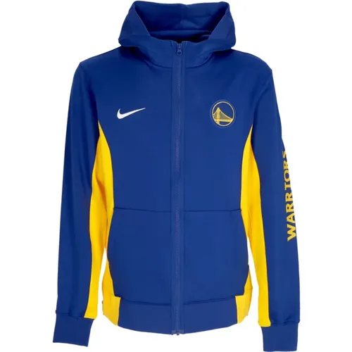 NBA Showtime Hooded Jacket , male, Sizes: M, L, 2XL, XL, S - Nike - Modalova