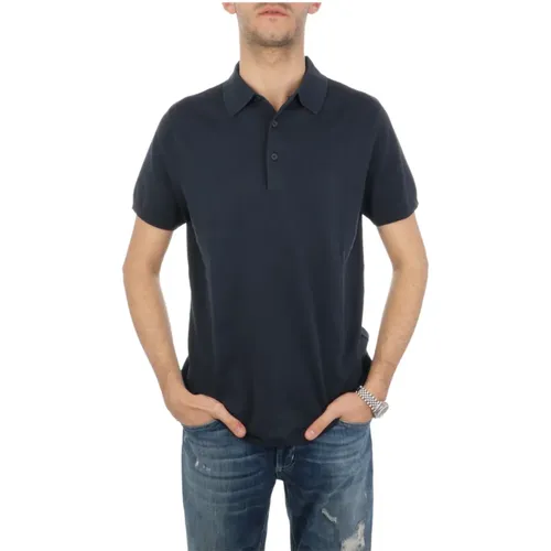BlueOOS Cotton Polo Shirt , male, Sizes: XL - Aspesi - Modalova