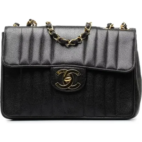 Pre-owned Leather shoulder-bags , female, Sizes: ONE SIZE - Chanel Vintage - Modalova