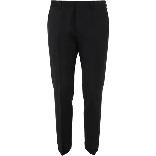 Upgrade Your Wardrobe with Straight Trousers , male, Sizes: W38 - PS By Paul Smith - Modalova