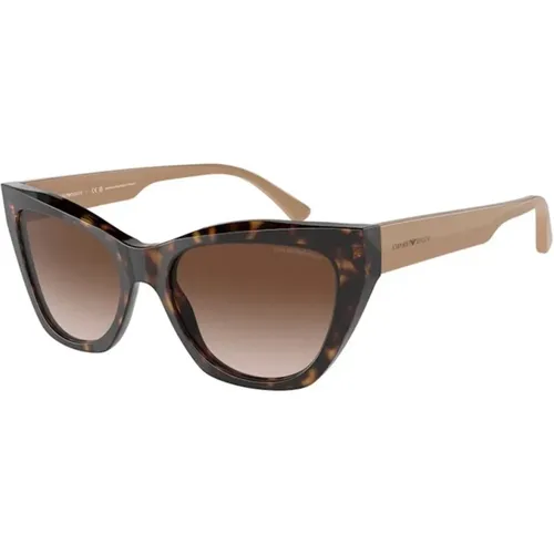 Stylish Carey Frame with Gradient , unisex, Sizes: 54 MM - Emporio Armani - Modalova