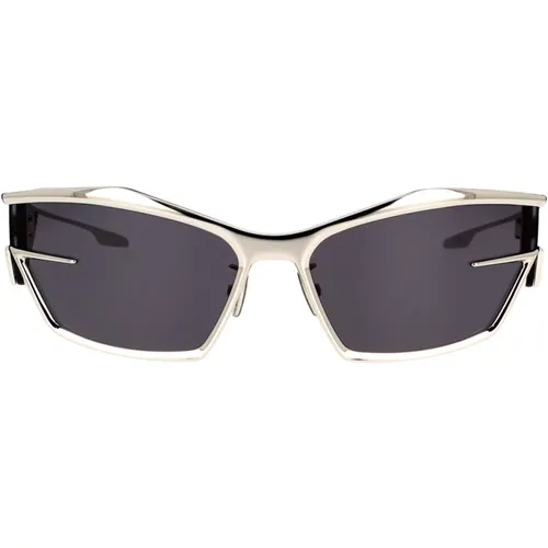 Zeitgemäße Metall Cat Eye Sonnenbrille , unisex, Größe: 66 MM - Givenchy - Modalova