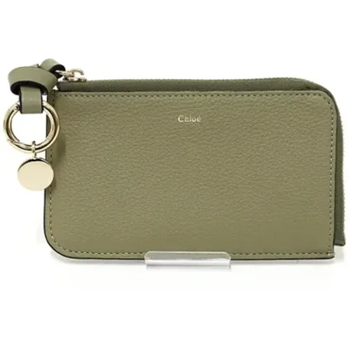 Pre-owned Leather wallets , female, Sizes: ONE SIZE - Chloé Pre-owned - Modalova