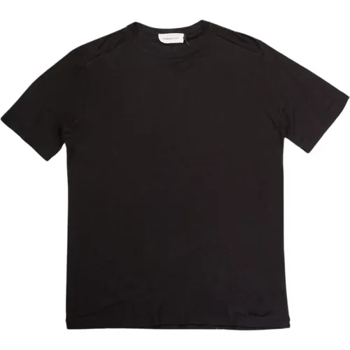 Schwarzes Durchsichtiges T-Shirt , Herren, Größe: S - Atomofactory - Modalova