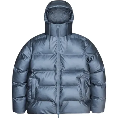 Wasserdichte Winter Puffer Jacke , Damen, Größe: M - Rains - Modalova