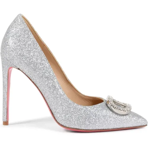 Glitter Fabric Pump , Damen, Größe: 37 EU - Dee Ocleppo - Modalova