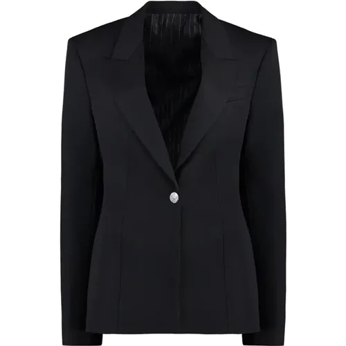 Wool Jacket Elegant Design , female, Sizes: XS, S - The Attico - Modalova