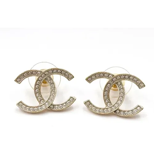 Pre-owned Fabric earrings , female, Sizes: ONE SIZE - Chanel Vintage - Modalova