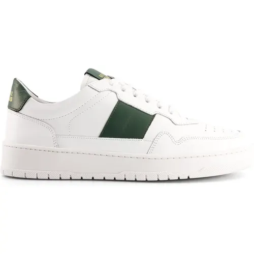 Handgefertigte Grüne Band Sneakers , Herren, Größe: 43 EU - NATIONAL STANDARD - Modalova