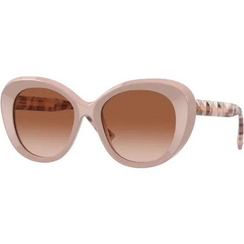 Sonnenbrille,Stylische Sonnenbrille in Brauntönen - Valentino - Modalova