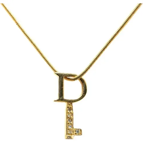 Pre-owned Metal dior-jewelry , female, Sizes: ONE SIZE - Dior Vintage - Modalova