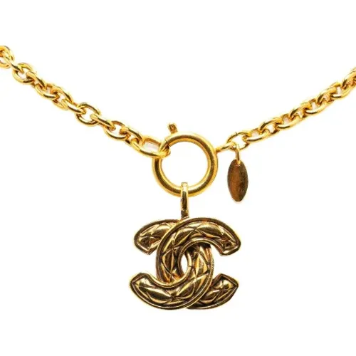 Pre-owned Metal chanel-jewelry , female, Sizes: ONE SIZE - Chanel Vintage - Modalova