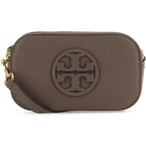 Schlammleder Mini Miller Crossbody-Tasche , Damen, Größe: ONE Size - TORY BURCH - Modalova