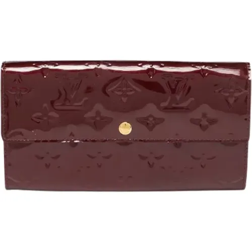 Pre-owned Leather wallets , female, Sizes: ONE SIZE - Louis Vuitton Vintage - Modalova