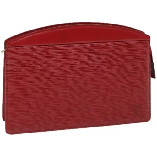 Pre-owned Leather clutches , female, Sizes: ONE SIZE - Louis Vuitton Vintage - Modalova